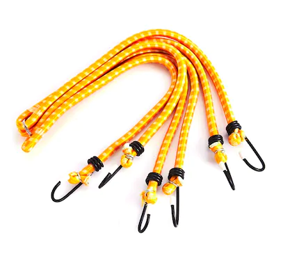 Pulpo de Equipaje de 6 Brazos para el Espacio, Elástico Tensor, Equipo de Equipaje 8mm x 40cm