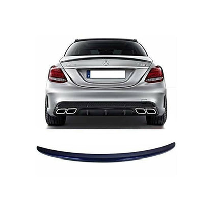 SUNPLEX Mercedes C W205 Alerón de Maletero Negro Piano 2014-2019