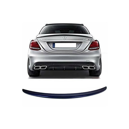 SUNPLEX Mercedes C W205 Alerón de Maletero Negro Piano 2014-2019