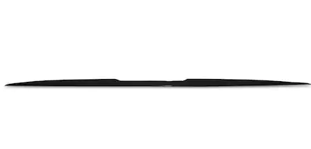 SUNPLEX Alerón Maletero Peugeot 301, Tira Maletero Negro Piano