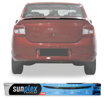 SUNPLEX Renault Symbol 2013- Alerón Maletero Negro Piano