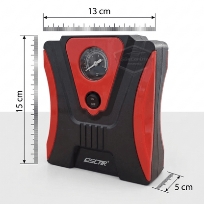 Taşınabilir Oto Hava Kompresörü Araç Hava Pompası 12V Mini Lastik Bot Şişirme Çakmaklık Girişli Basınç Göstergeli 150 PSİ 60W