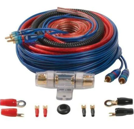 Cable de amplificador completo Tetra de calibre 6, grueso, de calidad y profesional