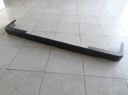 Faldón delantero flexible Tofaş Slx Takoz, 1.ª calidad, negro, complemento para parachoques.