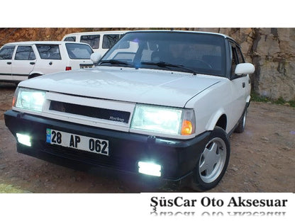 Kit de 2 faros antiniebla blancos Tofaş Şahin Kartal Doğan Slx