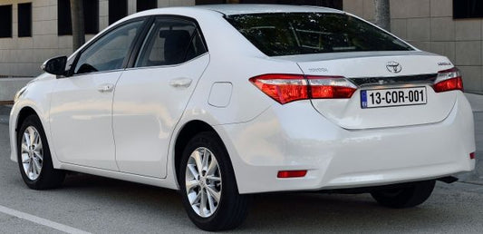 Toyota Corolla 13-18 Sedán Spoiler para Maletero Blanco Brillante