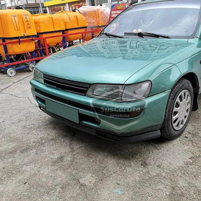 Toyota Corolla AE101 Chasis Leyenda 1991-1998 Lip Universal Flexible Delantero Laguna 2 Piezas Separador Spoiler Paragolpes Delantero