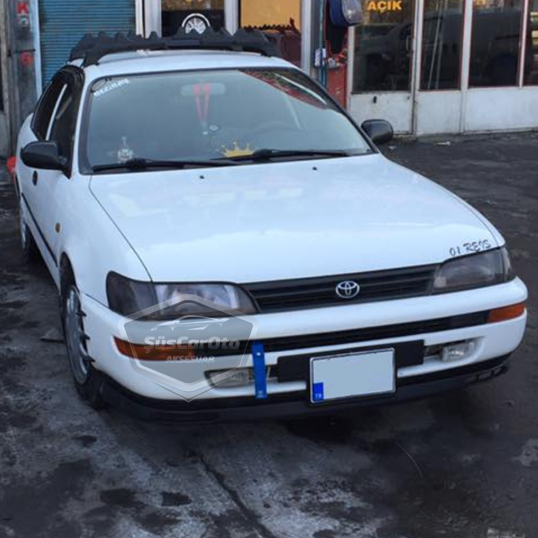 Toyota Corolla AE101 Chasis Leyenda 1991-1998 Lip Universal Flexible Delantero Laguna 2 Piezas Separador Spoiler Paragolpes Delantero