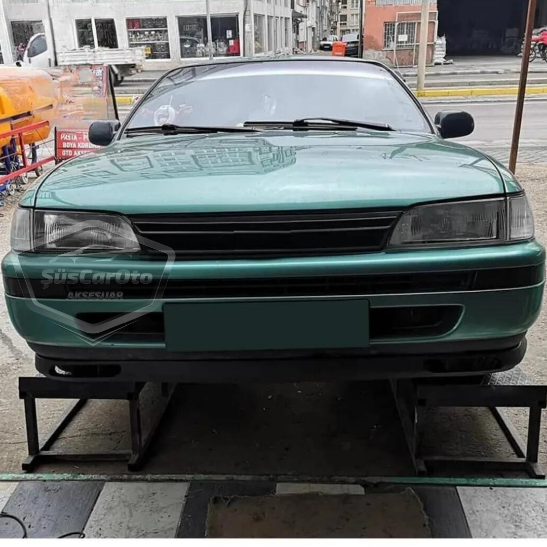 Toyota Corolla AE101 Chasis Leyenda 1991-1998 Lip Universal Flexible Delantero Laguna 2 Piezas Separador Spoiler Paragolpes Delantero
