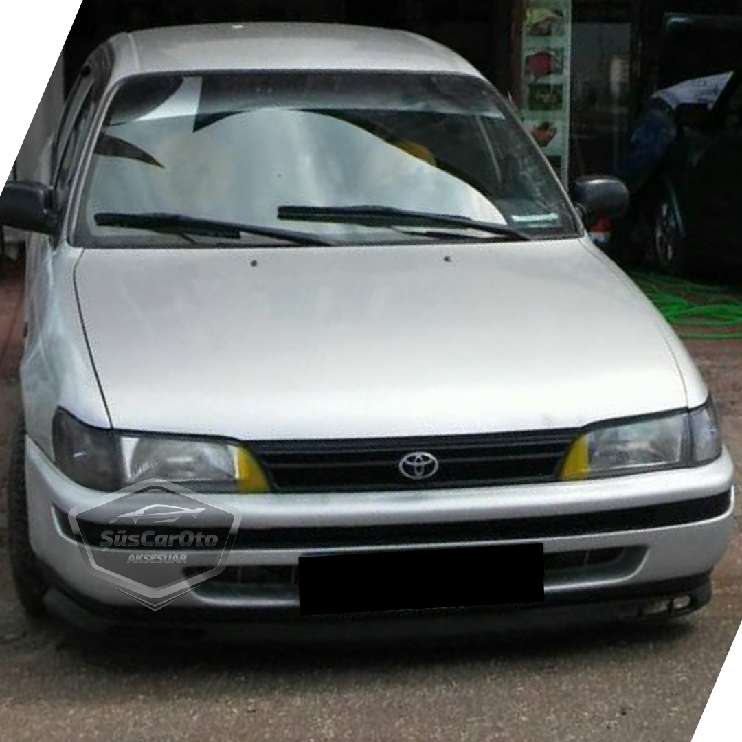 Toyota Corolla AE101 Chasis Leyenda 1991-1998 Lip Universal Flexible Delantero Laguna 2 Piezas Separador Spoiler Paragolpes Delantero