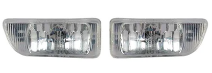 Carub Faro antiniebla tipo Toyota, modelo "Legendary Chassis", 12V, blanco, 2 unidades (con certificado Emark)