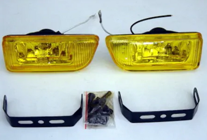 Carub Luces Antiniebla Tipo Toyota Caja Clásica 12V Amarillas 2 Unidades (Certificado Emark)