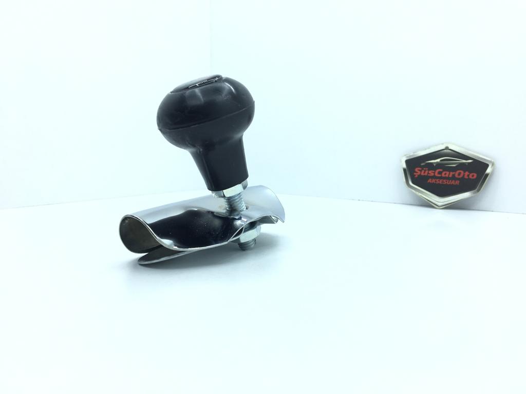 Pomo giratorio de metal para volante con logotipo de TYPER