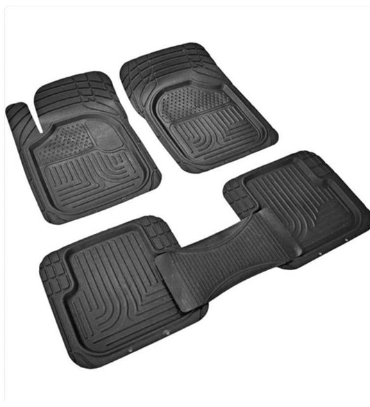Alfombrillas 3D para Piscina Negras 5 Piezas Universales Compatibles con Todos los Vehículos