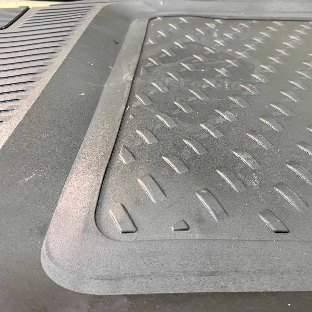 Alfombrillas 3D para piscina, universales, 5 piezas, compatibles con todos los vehículos, recortables, negras