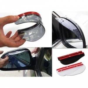 Protector de lluvia Universal 3M para espejo de coche, deflectores de espejo, 2 unidades