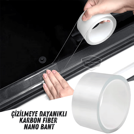 Cinta Protectora Transparente Universal para Umbral de Puerta de Coche, Protección de Umbral de Parachoques Trasero, Lámina Adhesiva Original con Canales de Aire, Importada, Multiusos, 5 Metros ONP317