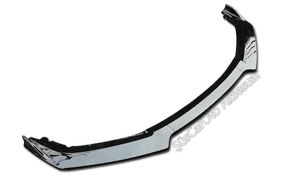 Universal flexible de 3 piezas de ABS de plástico Piano Black alerón con aletas