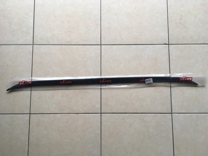 Spoiler de maletero de 120 cm con forma de bigote 120 x 4 cm