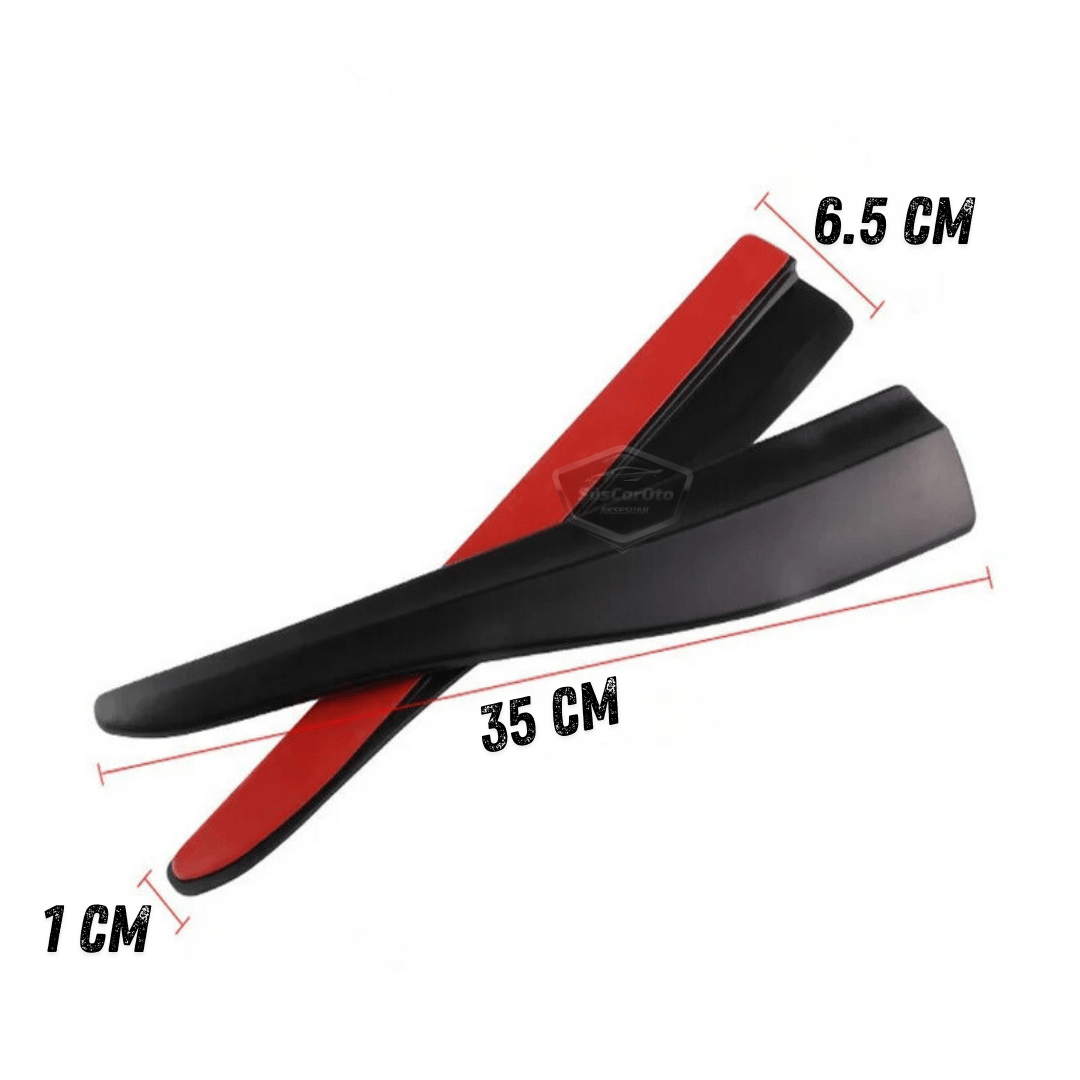 Protector de esquina universal flexible para parachoques, tira protectora de esquina para parachoques, cinta suave, 2 piezas, blanco, 35 cm, ONP487