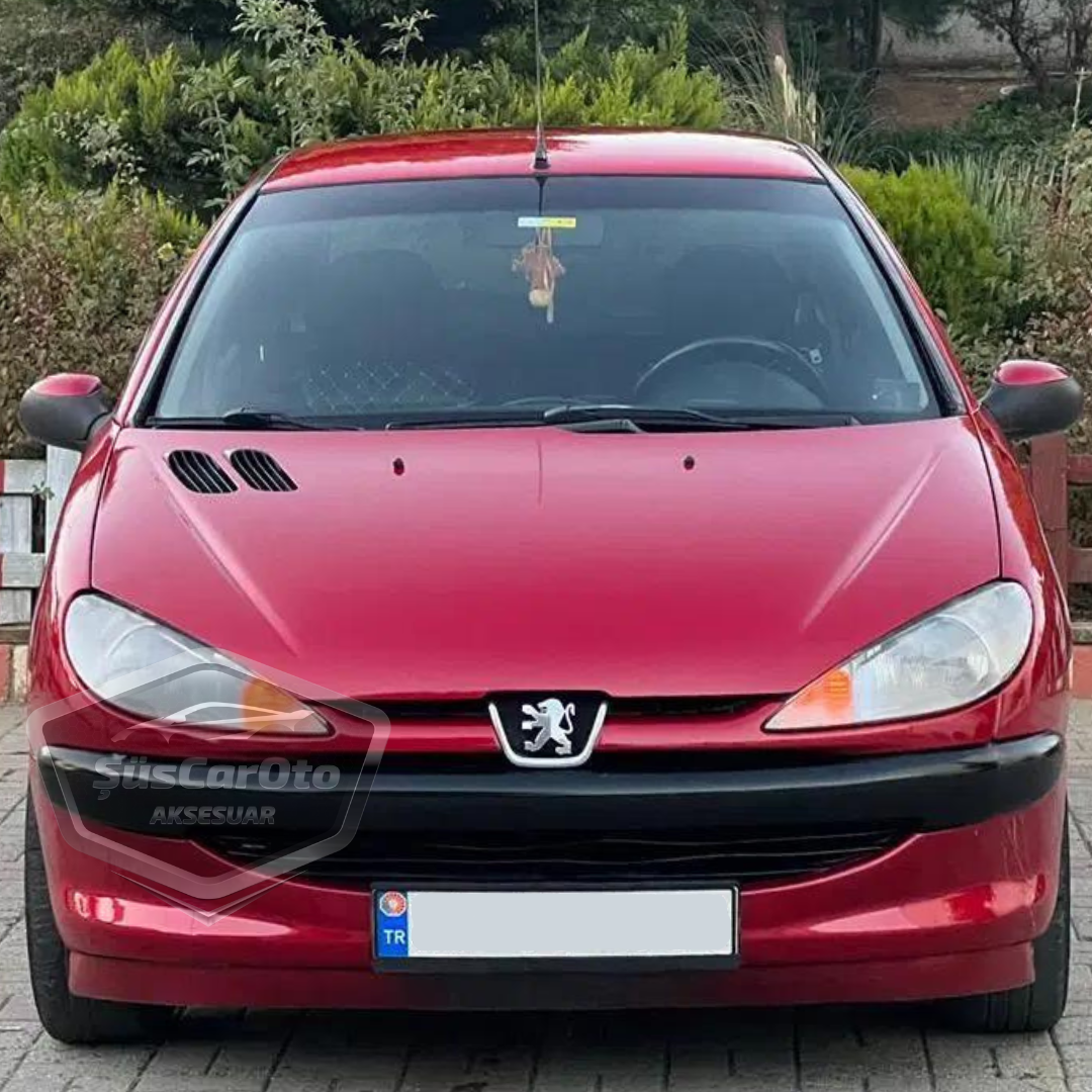 Universal Rejilla de ventilación superior de capó adaptable a cualquier vehículo Venti Universal Air Scoop Peugeot 206 Tipo 2 piezas NKT554