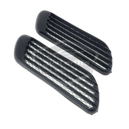 Universal Rejilla de ventilación superior de capó adaptable a cualquier vehículo Venti Universal Air Scoop Peugeot 206 Tipo 2 piezas NKT554