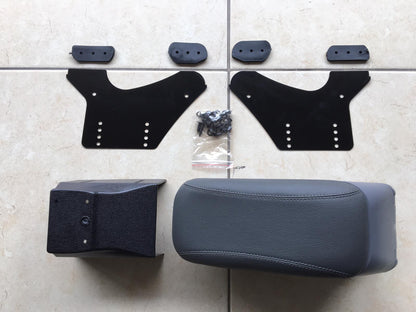 Reposabrazos Universal Deslizante para Coche, Apoyabrazos Gris