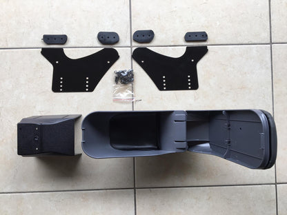Reposabrazos Universal Deslizante para Coche, Apoyabrazos Gris