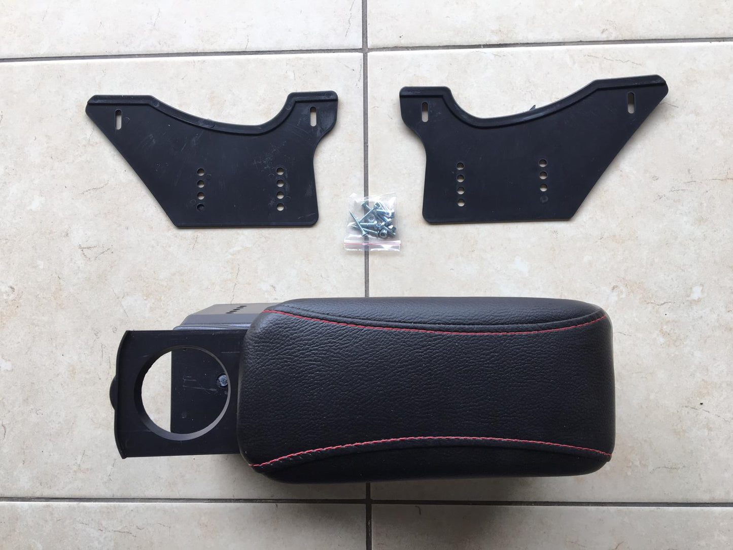 Reposabrazos Universal Deslizante para Coche Negro ECO