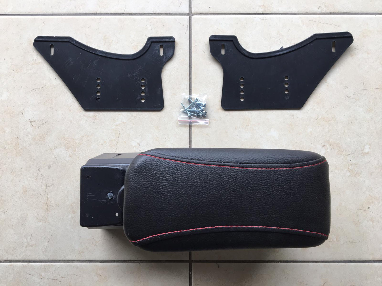 Reposabrazos Universal Deslizante para Coche Negro ECO