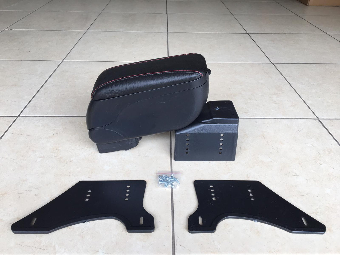 Reposabrazos Universal Deslizante para Coche Negro ECO