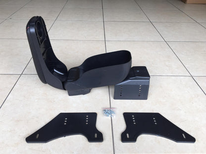 Reposabrazos Universal Deslizante para Coche Negro ECO
