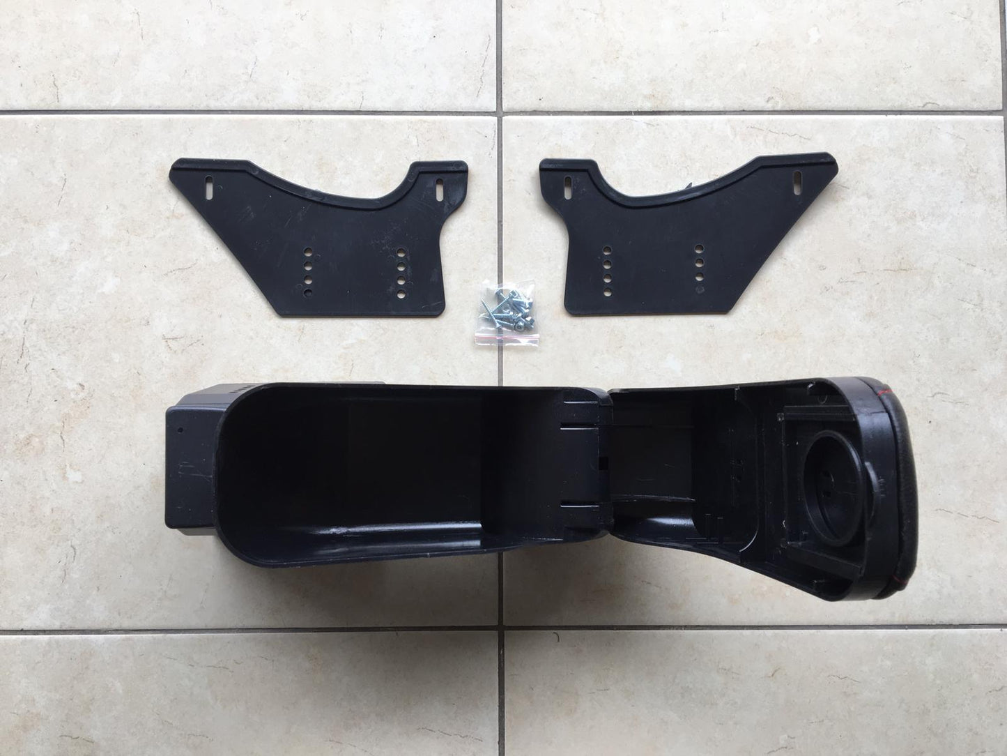 Reposabrazos Universal Deslizante para Coche Negro ECO