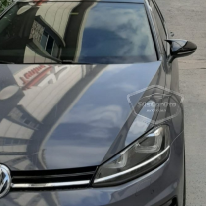 Vw Golf 7 7.5 2012-2020 Tapa de Espejo de Batman Murciélago Piano Black Plástico ABS