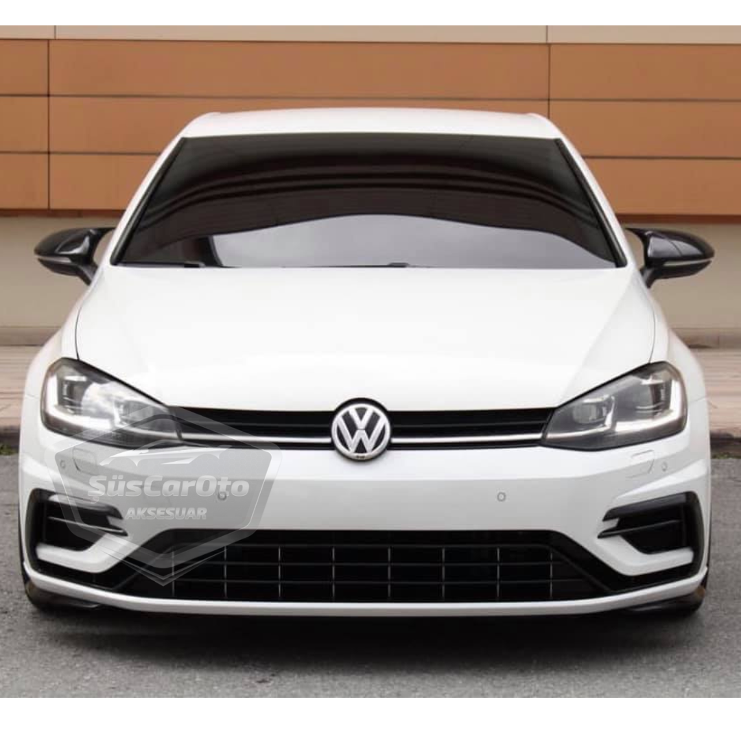 Vw Golf 7 7.5 2012-2020 Tapa de Espejo de Batman Murciélago Piano Black Plástico ABS