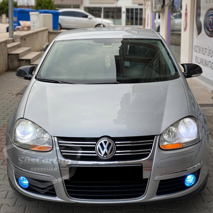 Vw Jetta MK5 2005-2010 Tapa de Espejo Murciélago Batman Plástico ABS Negro Piano