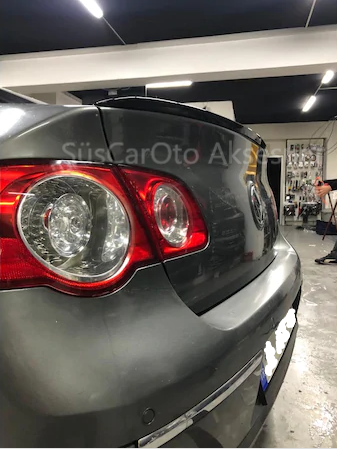 Volkswagen Passat B6 Alerón de Maletero Embellecedor de Maletero Negro Piano