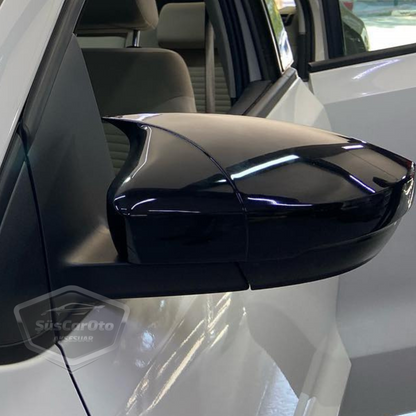 Vw Polo 6R-6C 2009-2017 Tapa de Espejo Retrovisor Batman Murciélago Negro Piano Plástico ABS