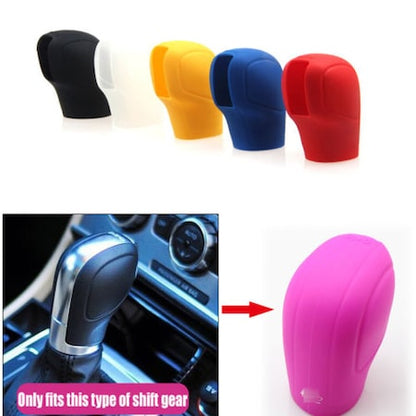 Funda de silicona para pomo de palanca de cambios VW, Seat, Skoda, Golf, DSG, color rosa