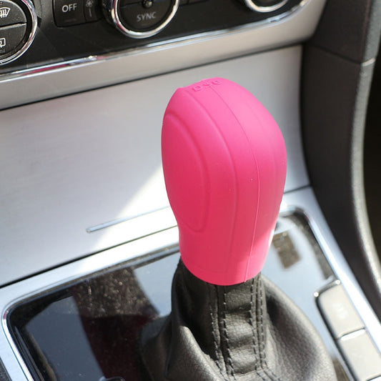 Funda de silicona para pomo de palanca de cambios VW, Seat, Skoda, Golf, DSG, color rosa