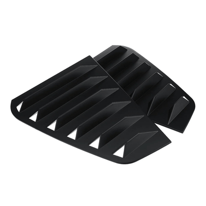 Vw Golf 7 7.5 2012-2020 Rejilla de ventanilla lateral compatible con visera de ventanilla lateral izquierda derecha, equipo de ventilación, negro brillante