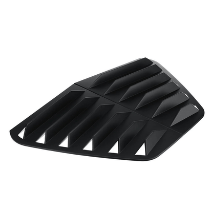 Vw Golf 7 7.5 2012-2020 Rejilla de ventanilla lateral compatible con visera de ventanilla lateral izquierda derecha, equipo de ventilación, negro brillante