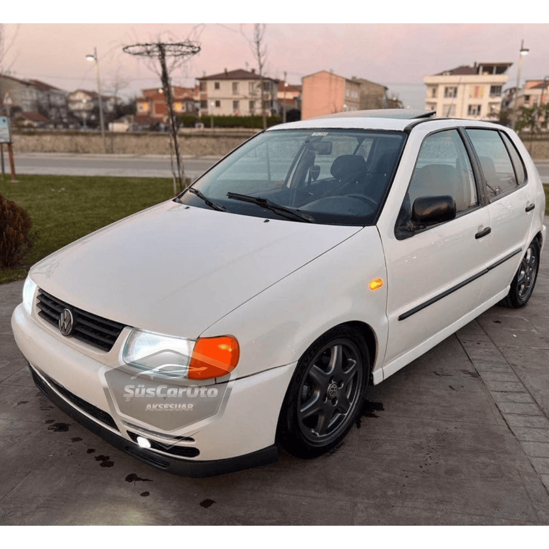 Vw Polo Mk3 1994-2003 6N Compatible Universal V2 Laguna Lip Flexible Labio Delantero 2 Piezas Separador Spoiler Paragolpes Delantero
