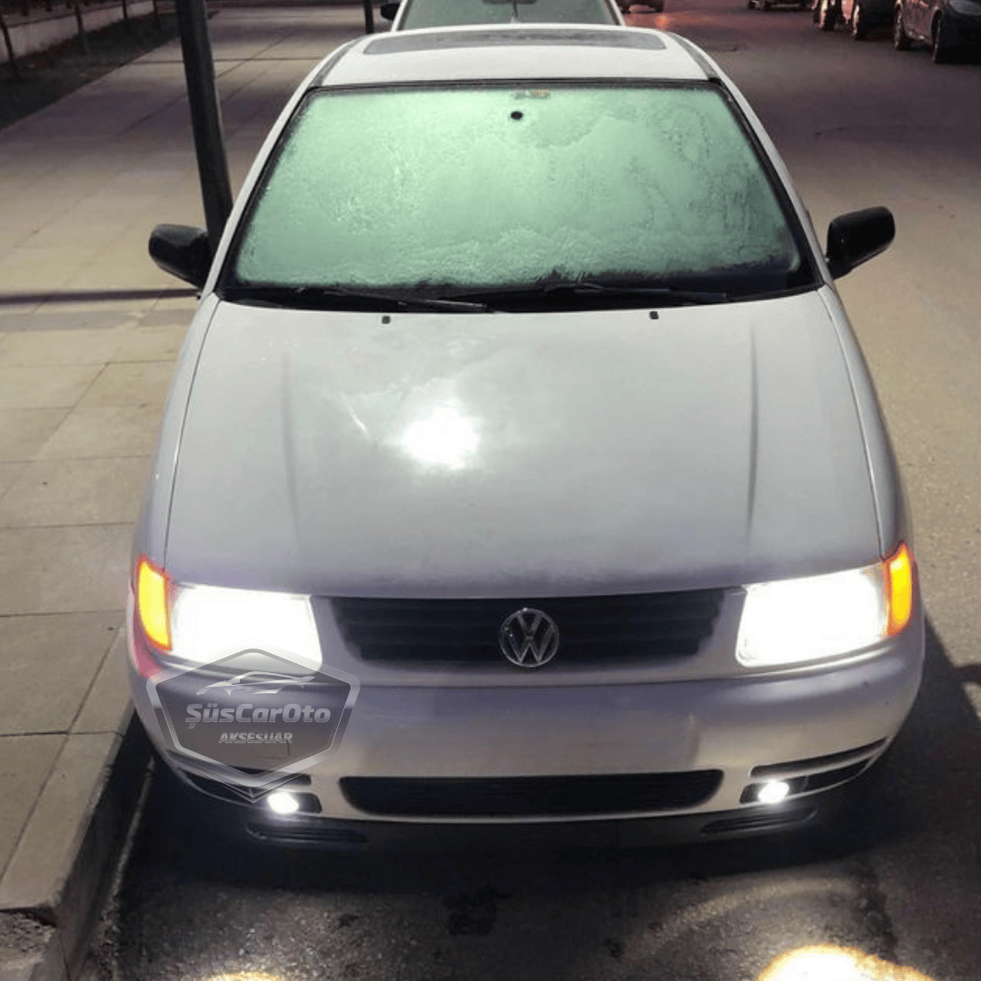 Vw Polo Mk3 1994-2003 6N Compatible Universal V2 Laguna Lip Flexible Labio Delantero 2 Piezas Separador Spoiler Paragolpes Delantero