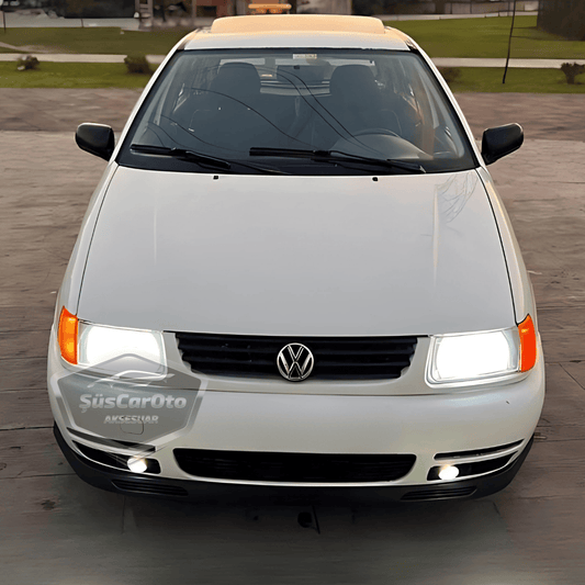 Vw Polo Mk3 1994-2003 6N Compatible Universal V2 Laguna Lip Flexible Labio Delantero 2 Piezas Separador Spoiler Paragolpes Delantero