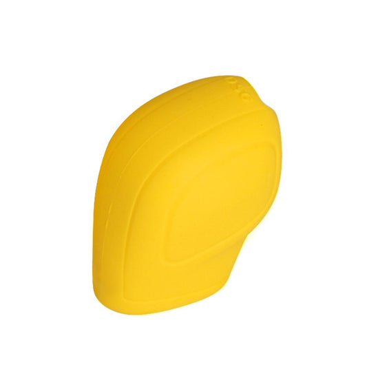 Funda de silicona amarilla para pomo de palanca de cambios Volkswagen Seat Skoda Golf DSG