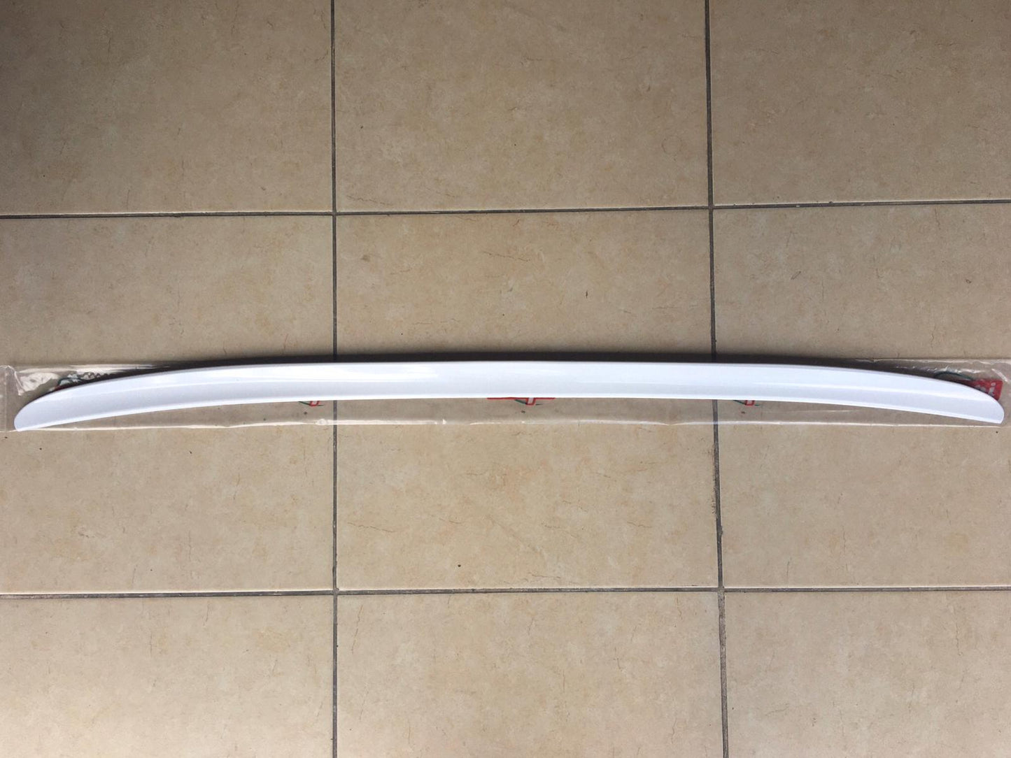 Toyota Corolla 2013-2018 Sedán Spoiler para maletero Blanco Brillante