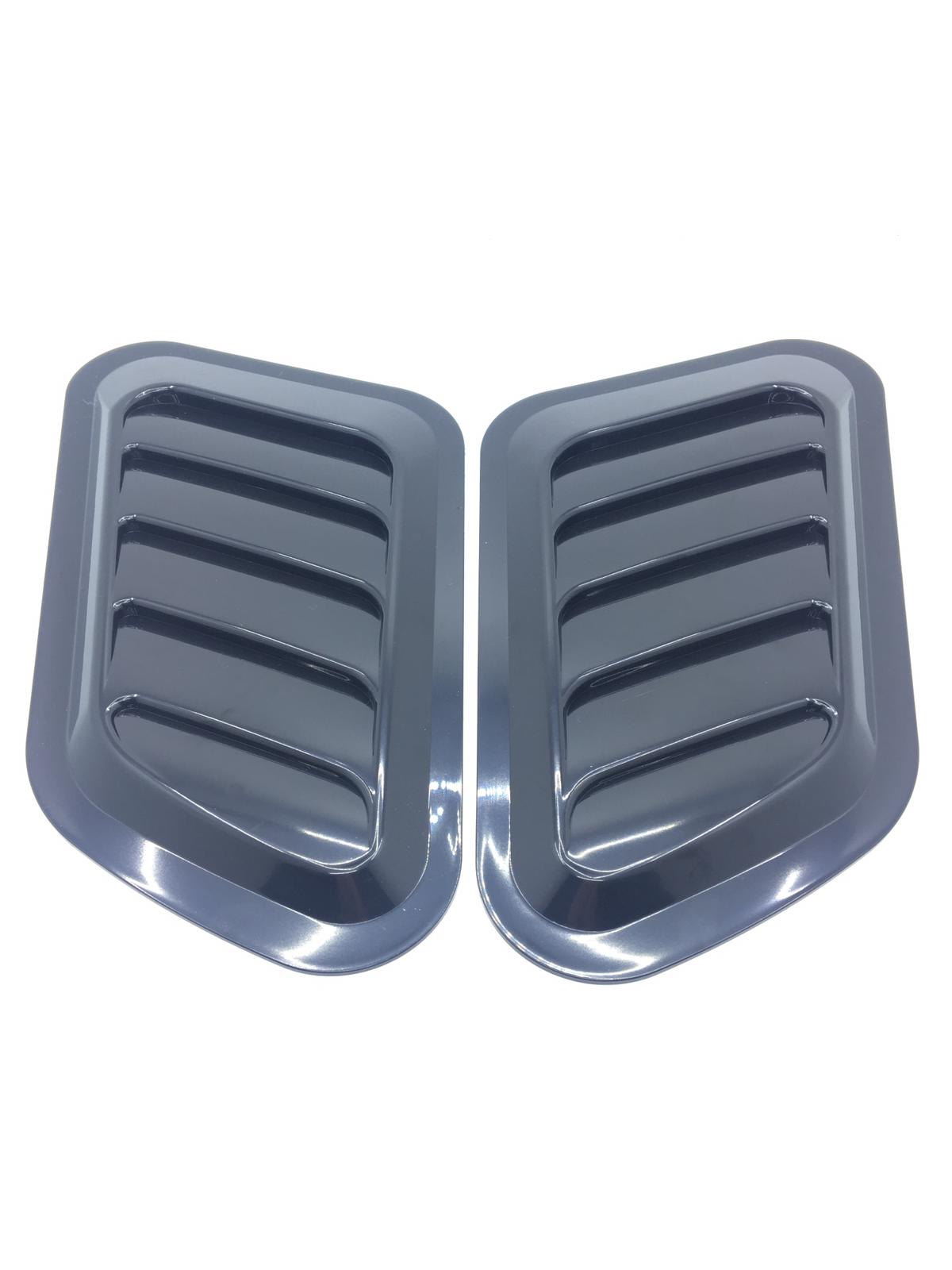 Rejilla de ventilación superior de capó Renault Megane 3 negro piano