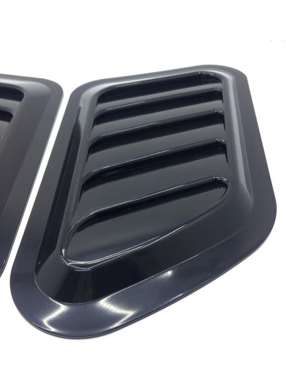 Rejilla de ventilación superior de capó Renault Megane 2 Piano Black