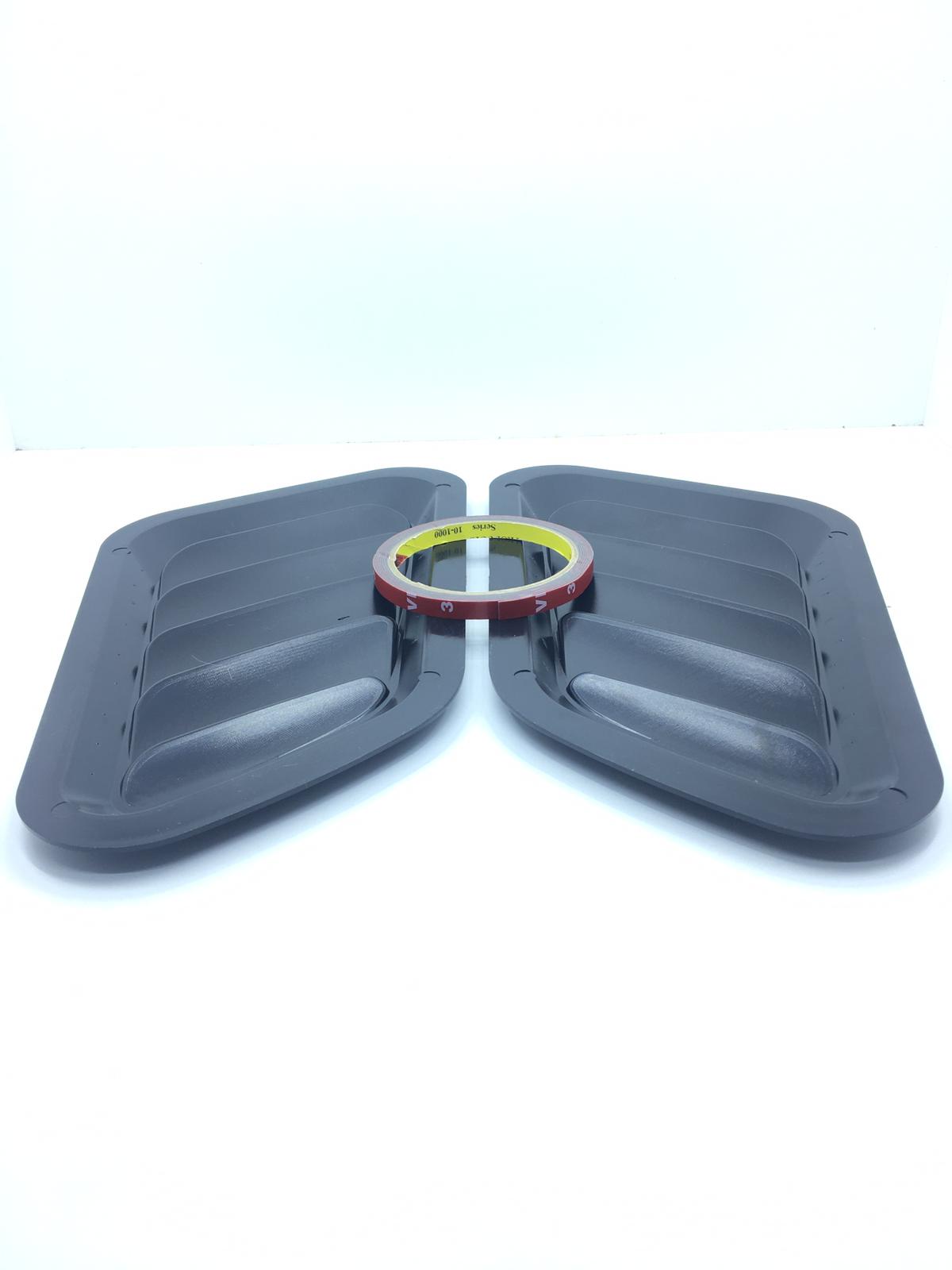 Rejilla de ventilación superior de capó Renault Megane 2 Piano Black